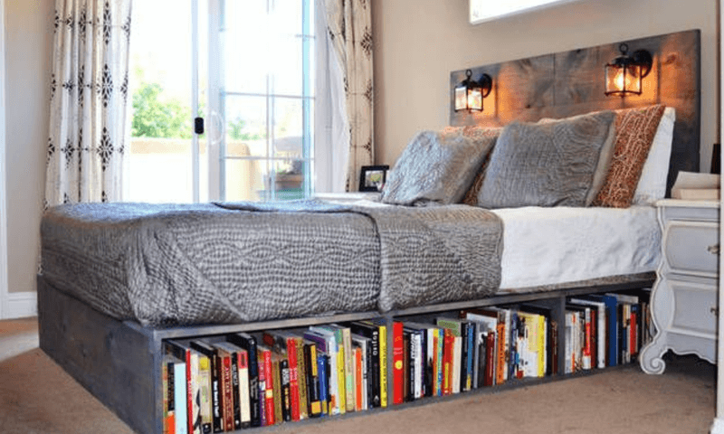 33 Organizing Hacks To Transform Your Home - Decor Hint Bed Risers with Storage