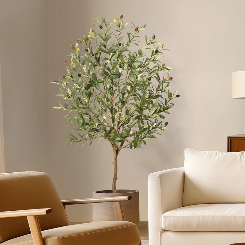 13 Design Features In Utah Homes That May Fade Away - Decor Hint Faux Olive Trees