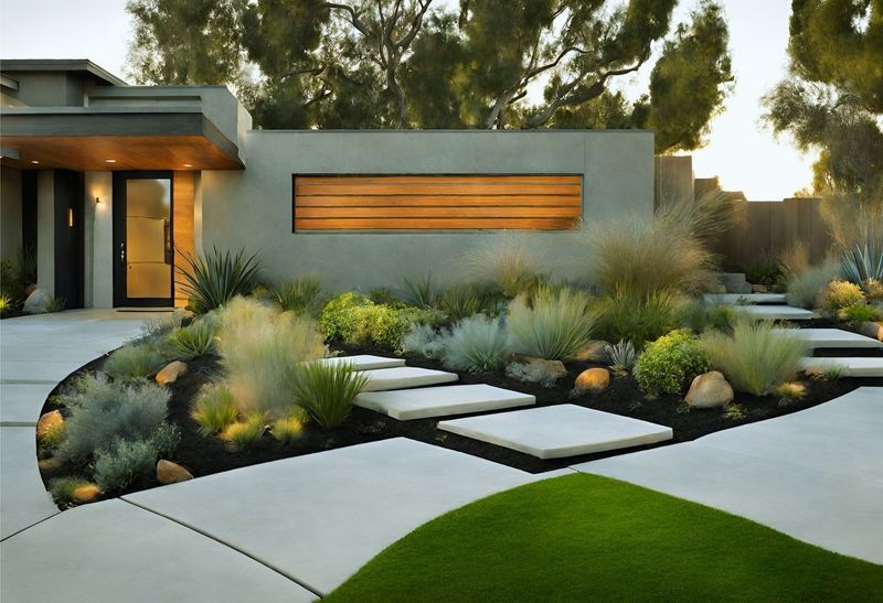 These 6 Arizona-Inspired Designs Are Changing The Look Of Virginia Yards - Decor Hint Geometric Concrete Planters