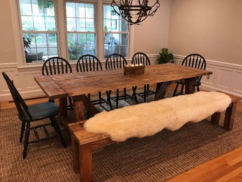 8 Rustic And Elegant Decorating Ideas Inspired By Tennessee Homes - Decor Hint Antique Farm Table Centerpieces