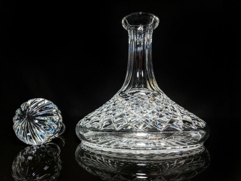 13 Georgia Decor Elements That Bring Back Southern Charm - Decor Hint Crystal Decanters on Silver Trays