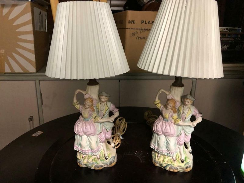 Ceramic Figural Table Lamps