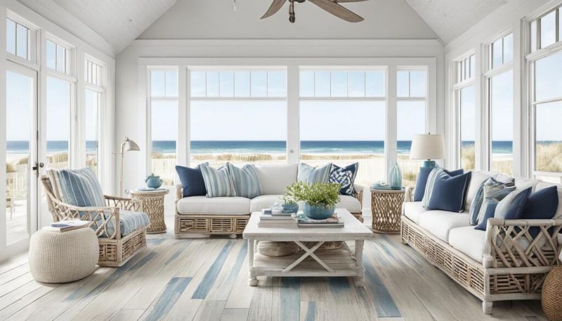 12 Coastal Decor Ideas In Oceanside Homes Getting Popular Again And 3 That Always Look Right - Decor Hint Whitewashed Wood Finishes