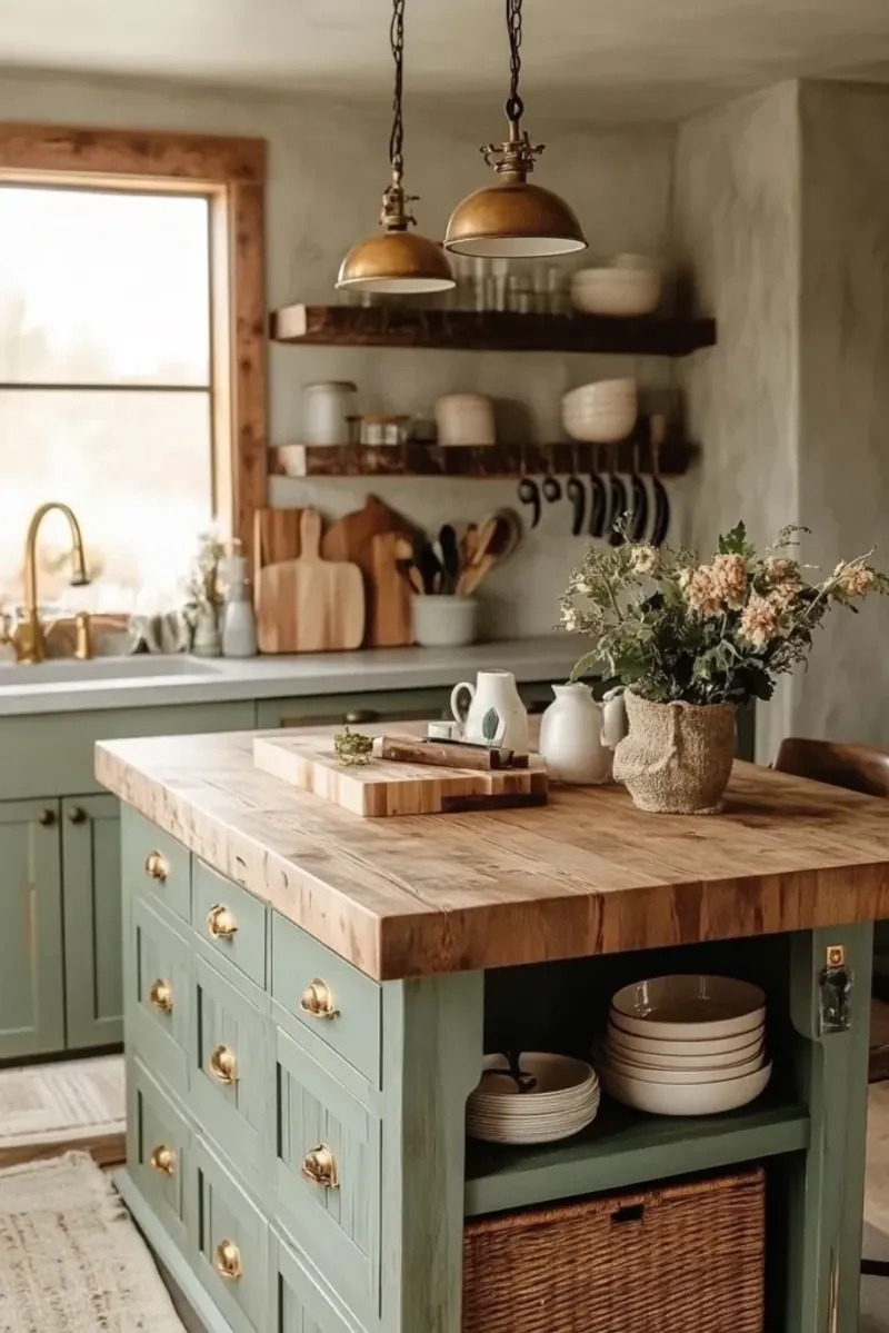 16 Cozy Color Combinations Perfect For Cottage Style Homes - Decor Hint Mint Green and Pale Peach