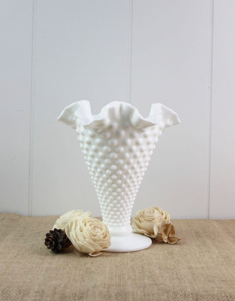 Milk Glass Vases