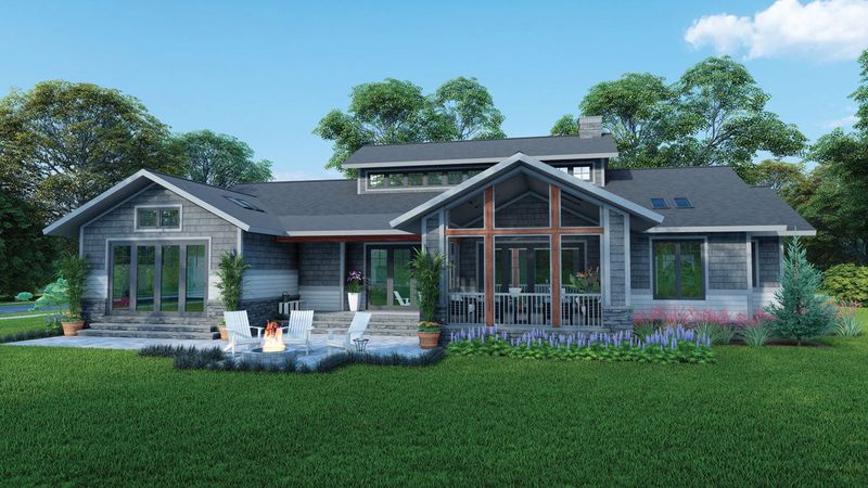 11 House Plans Nail Today's Aesthetic With Modern Design, Timeless Charm - Decor Hint Ranch House Reimagined