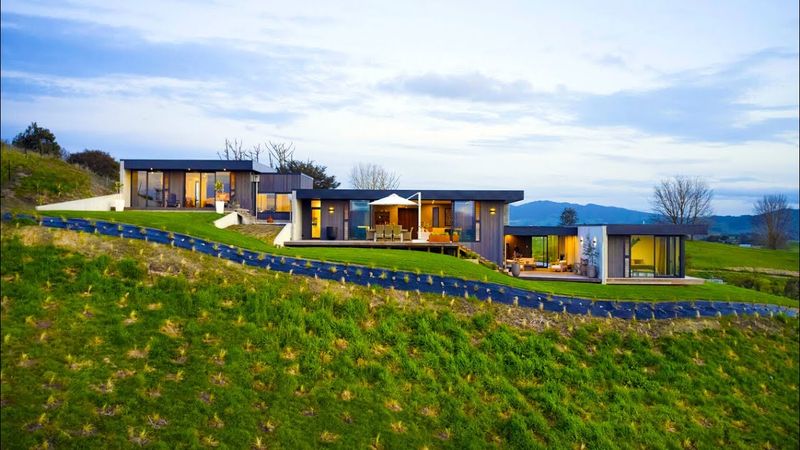12 Of The Best Mountain-Style House Plans Combining Rustic And Contemporary Design - Decor Hint Stepped Hillside Sanctuary