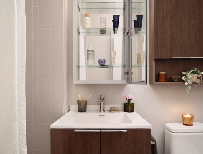 Elegant Bathroom Storage
