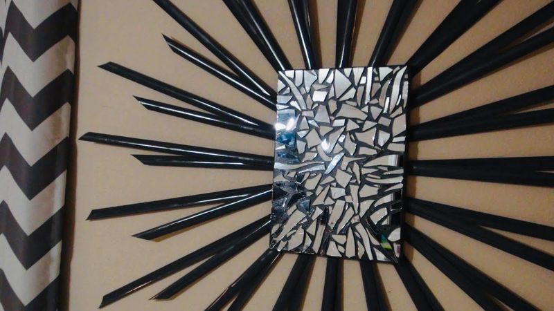 30 Smart Home Decorating Ideas That Cost Almost Nothing - Decor Hint Mirror Mosaic Wall Art