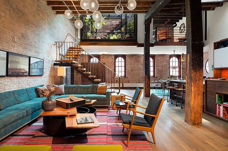 8 Urban Design Details That Define New York Homes With Timeless Style - Decor Hint Loft-Style Open Floor Plans