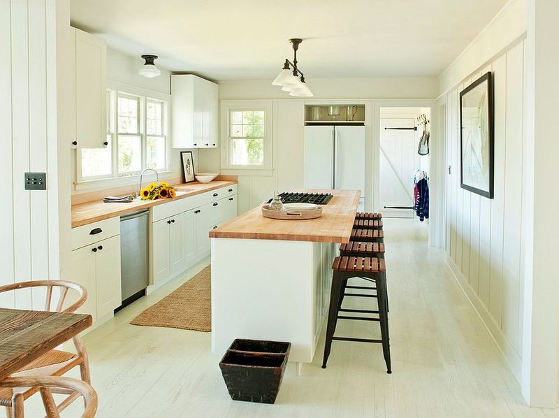 All-White Kitchens