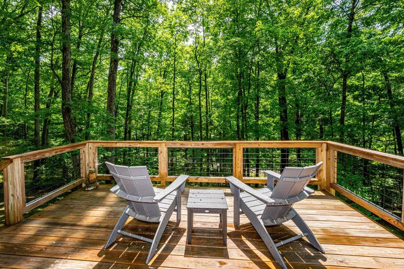 Brown County Rustic Decks
