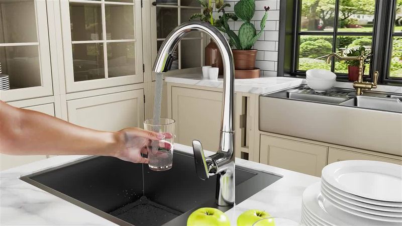 16 Best Kitchen Renovations Ever - Decor Hint Touchless Kitchen Faucet
