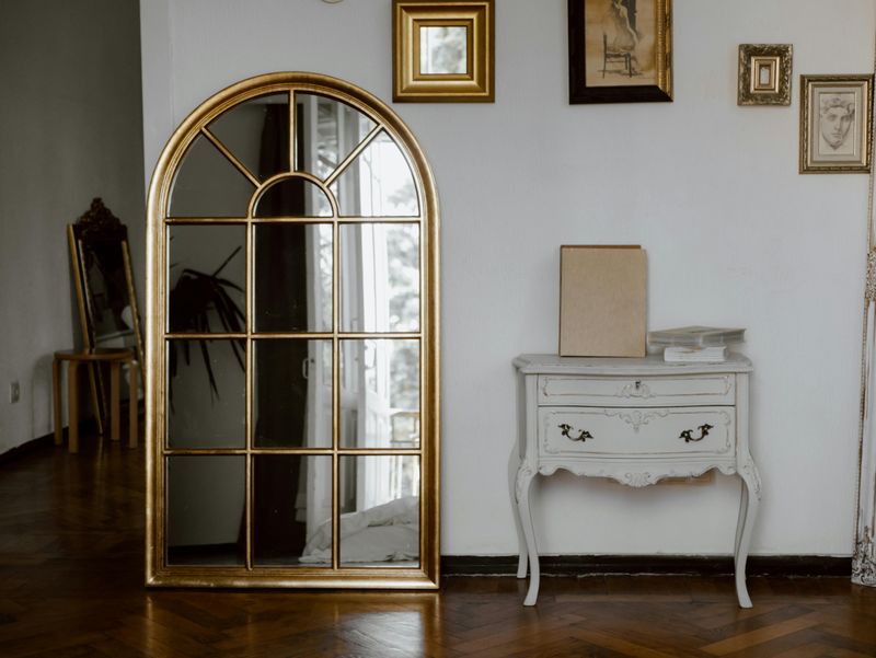 Vintage Mirrors With Ornate Frames