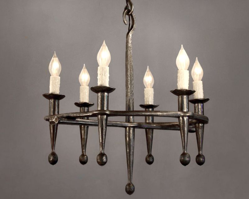 Hand-Forged Metal Fixtures