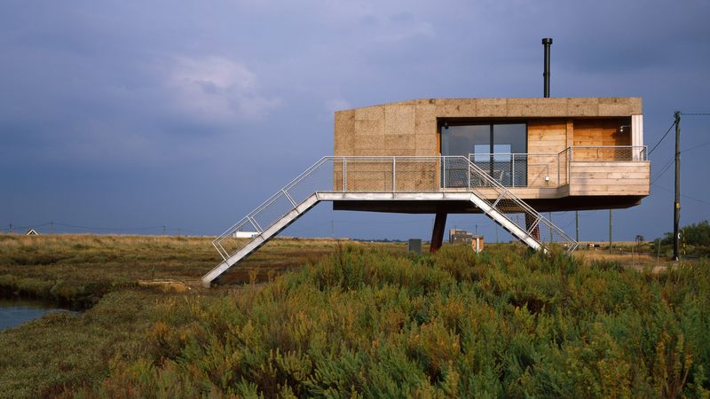 Architecture Meets The Wild: 11 Gorgeous Homes Crafted Within Natural Settings - Decor Hint Marshland Stilt House