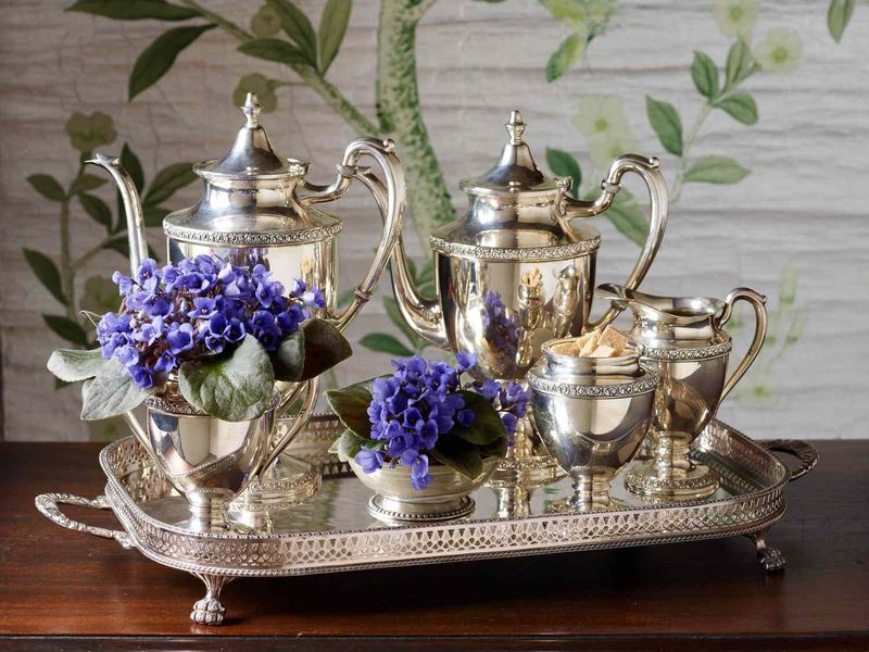 Vintage Silver Serving Pieces
