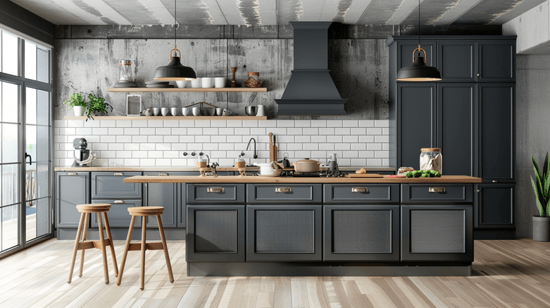 10 Interior Design Misses That Hurt Delaware Kitchen Appeal - Decor Hint Overusing Dark Or Heavy Materials