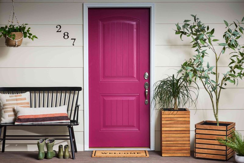Weather-Ready & Wallet-Friendly: 8 Home Projects Iowans Love To DIY - Decor Hint Painting The Front Door