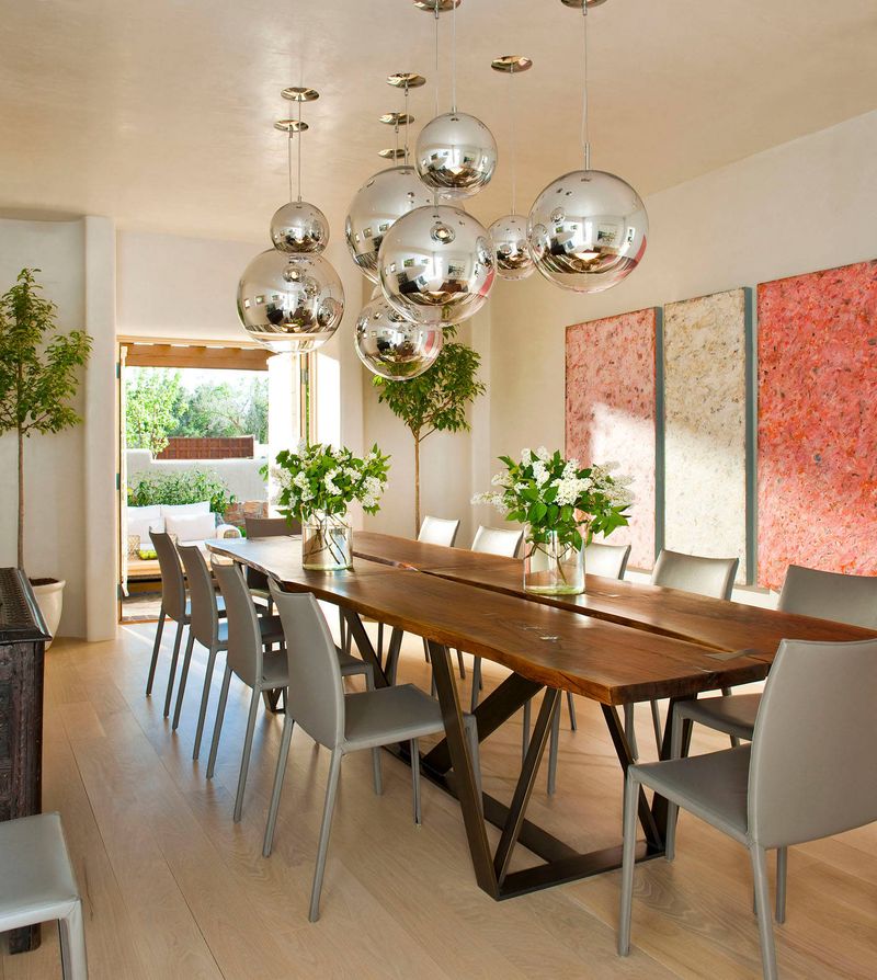 12 Polarizing Home Trends Designers Secretly Love - Decor Hint Oversized Light Fixtures