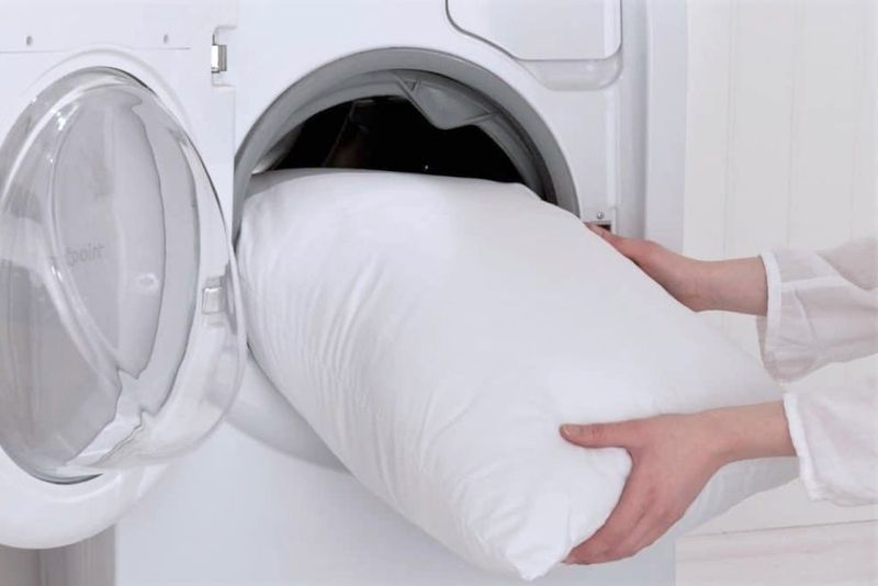 I Tried 6 Ways To Wash Pillows, And The Winner Was Transformative - Decor Hint The Washing Machine Marathon