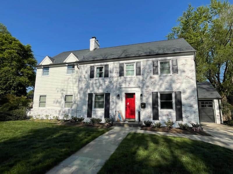 Light Brick or Painted Brick Exteriors