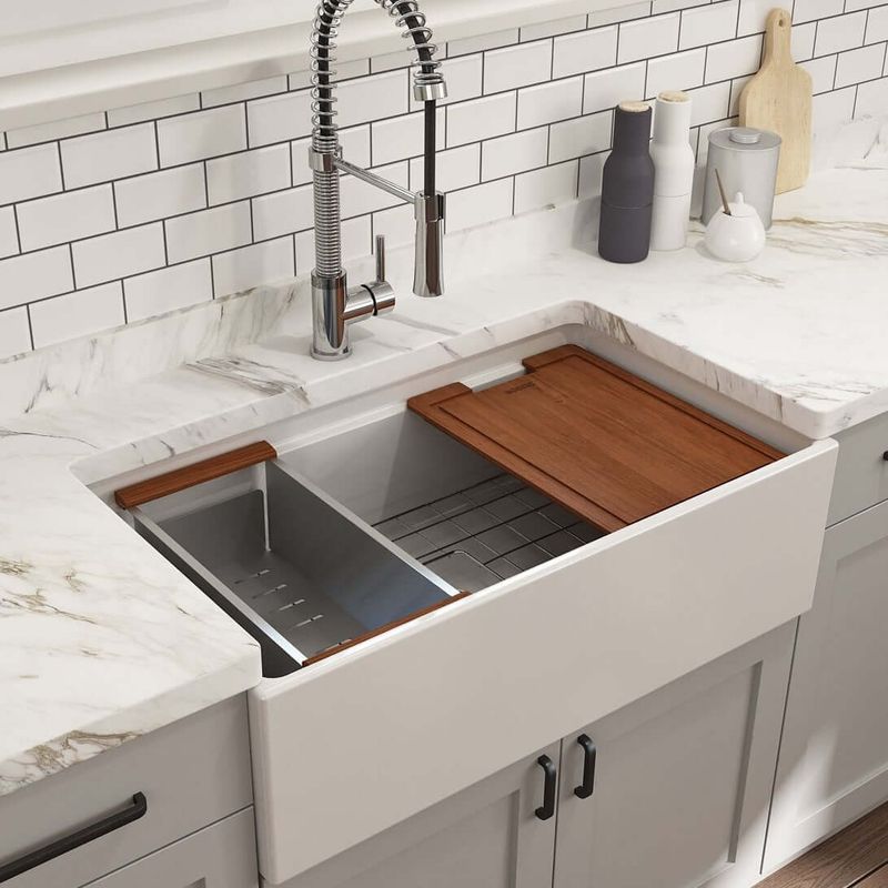 24 Clever Upgrades Designers Swear By For A High-End Kitchen Vibe - Decor Hint Deep Undermount Sink