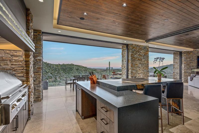 Indoor-Outdoor Kitchen Flow: Desert Living At Its Finest