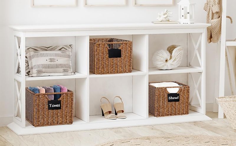 Labeled Baskets for Each Family Member
