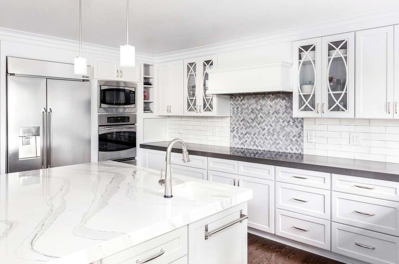All-White Kitchens