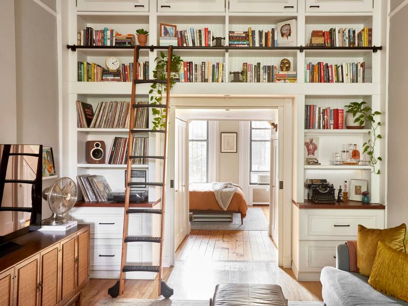 Built-In Shelving Units