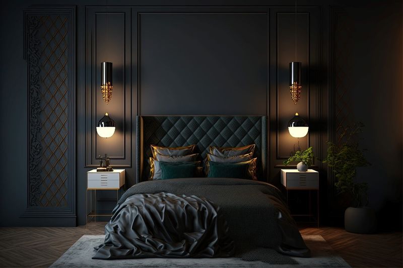 17 Colors Interior Designers Always Tell Clients To Use In A Bedroom - Decor Hint Midnight Blue