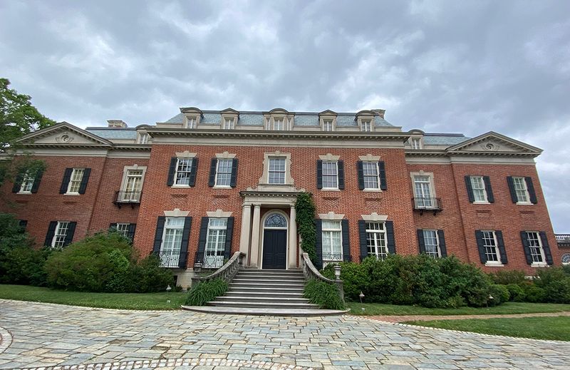 Explore 16 Historic Brick Mansions Constructed By America's Legendary Wealthy Families - Decor Hint Dumbarton Oaks – Bliss Family, Washington, D.C.
