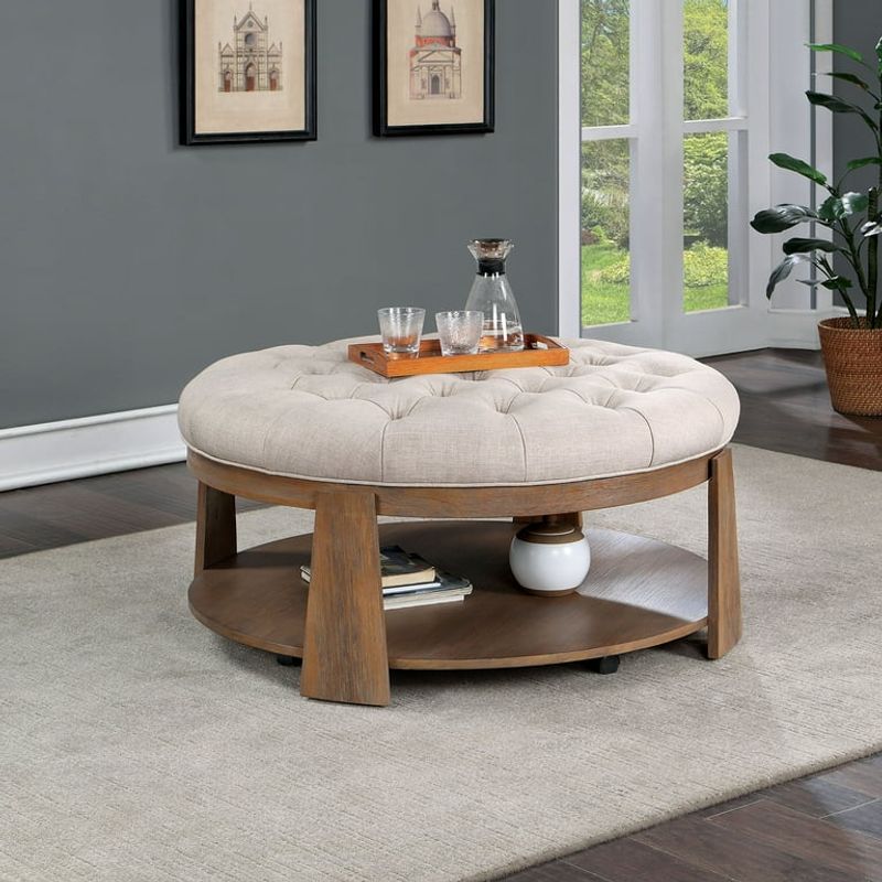 Avoid These 9 Furniture Mistakes Say Designers Here's What To Buy Instead - Decor Hint Glass Coffee Tables in Busy Spaces → Opt for Wood or Upholstered Ottomans