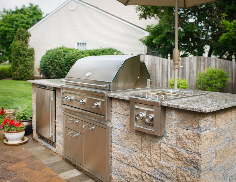 Built-In Barbecue Stations