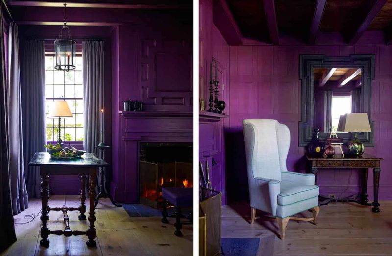 13 Dramatic Paint Colors That'll Bring Your Home To Life - Decor Hint Aubergine Purple