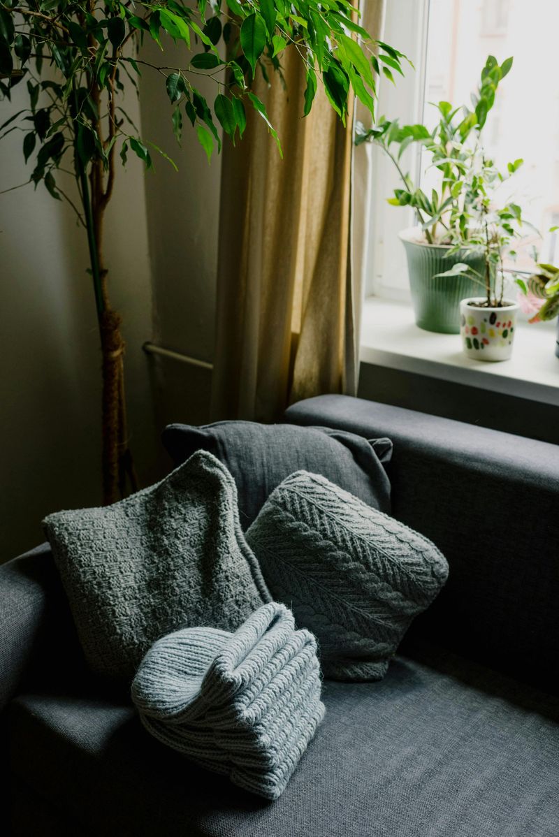 Knitted Cushions