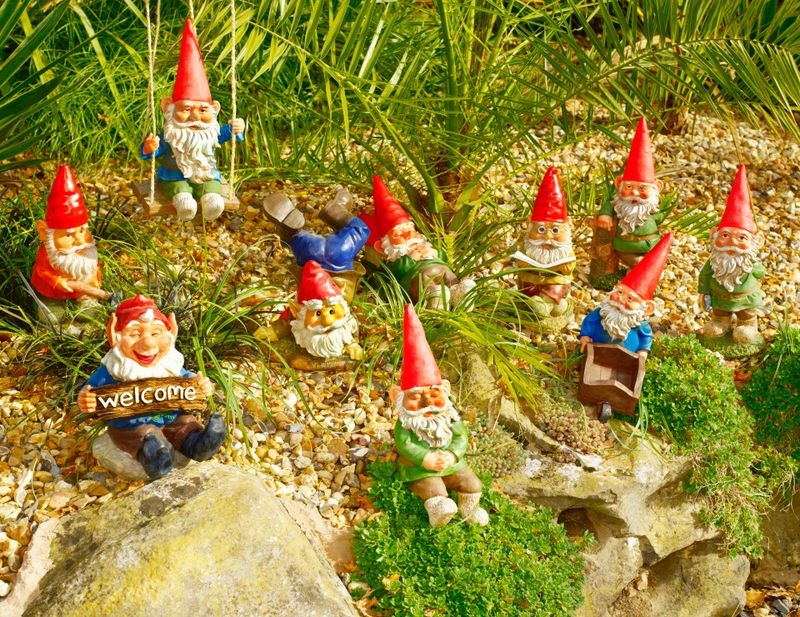 8 Outdated Porch Décor Trends That Are Reducing Your Curb Appeal - Decor Hint Cluttered Collections of Garden Gnomes