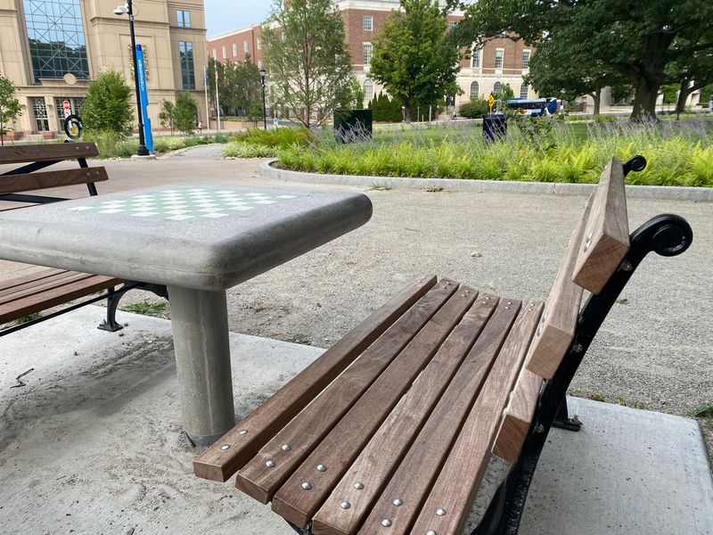 Outdoor Chess Table