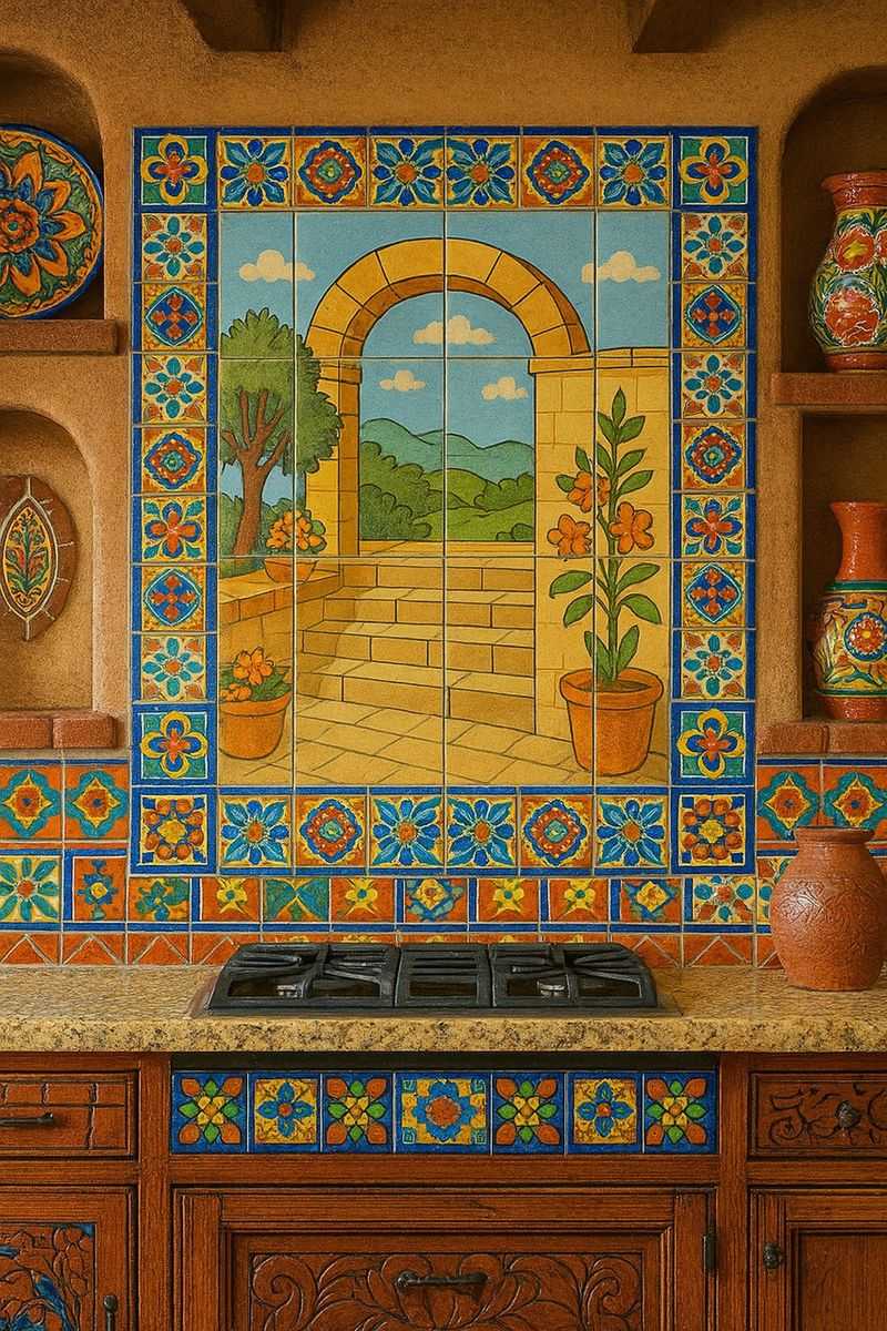 19 Old-World Design Elements That Bring A Rich Timeworn Elegance And Character To Any Space - Decor Hint Hand-Painted Tiles