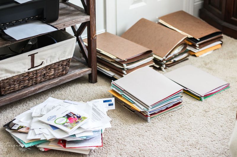 9 Things That Have No Business In Your Home And 9 You Should Invest In - Decor Hint Stacks of Unread Magazines