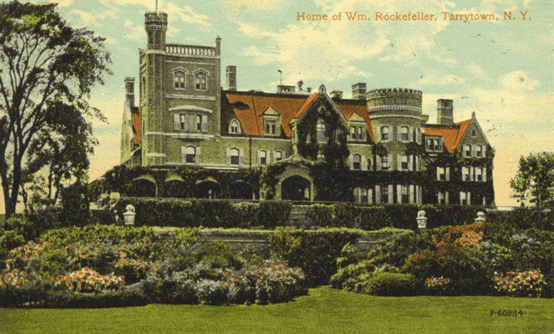 14 Historic Mansions That Showcase The Rockefeller Family's Wealth And Influence - Decor Hint William Rockefeller Estate – Rockwood Hall, Mount Pleasant, New York