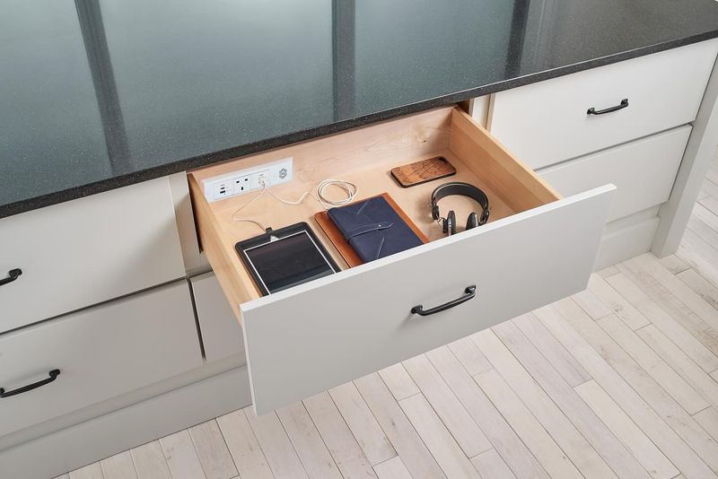 9 Bathroom Features California Homeowners Are Quietly Obsessed With - Decor Hint Hidden Charging Stations