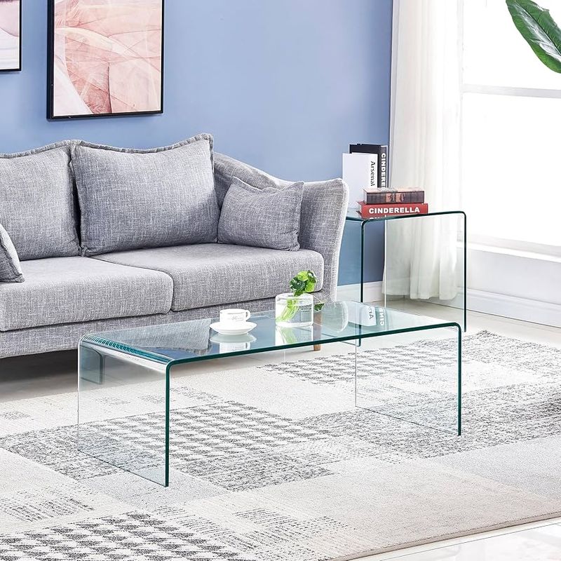 Small Living Room Here Are 9 Ways To Create The Illusion Of Space - Decor Hint Incorporate Glass or Lucite Pieces