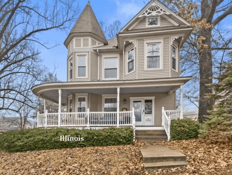 11 Home Types In Illinois Set To Fall In Value (And 9 That Could Be Smart Buys) - Decor Hint Large Historic Homes in Small Towns