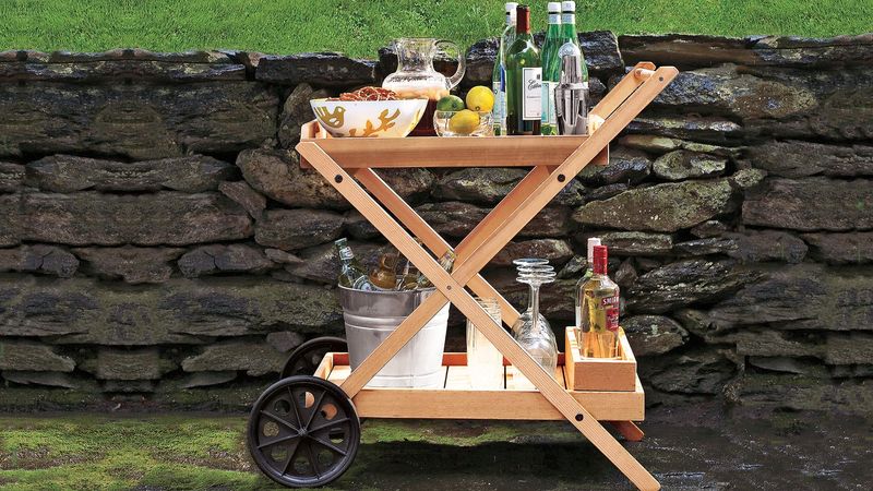 Transform Your Patio Into A Cozy Retreat With These 21 Creative Touches - Decor Hint Set Up A Small Outdoor Bar