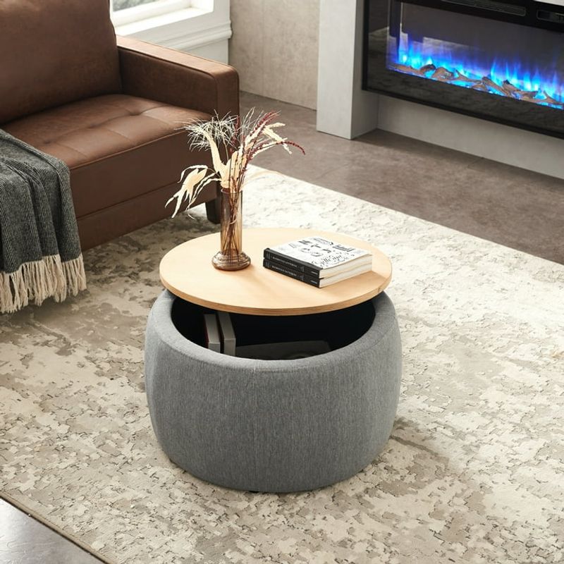Maximize Your Space 13 Stylish Designs For Small Living Rooms - Decor Hint Multi-Functional Ottomans