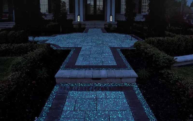 21 Innovative Walkway Designs That Will Spice Up Your Backyard - Decor Hint Glow-in-the-Dark Pavers