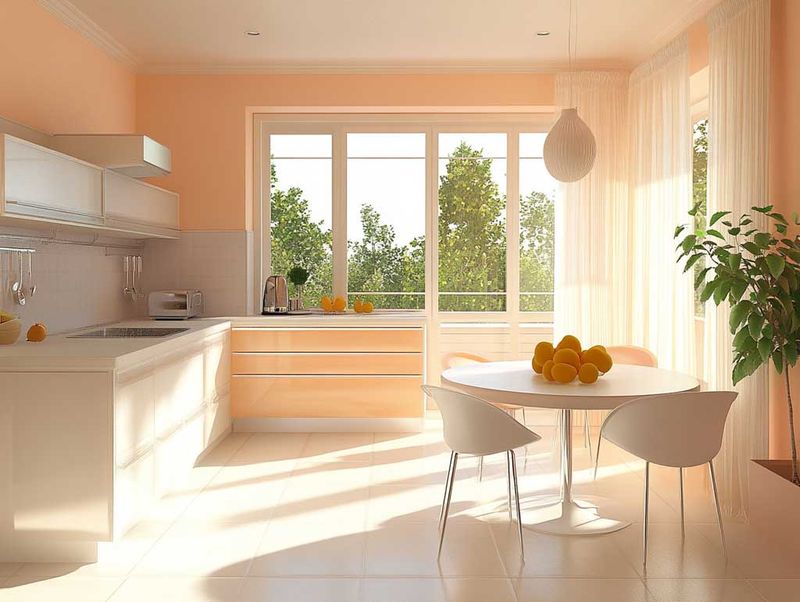 Ready For A Change 20 Kitchen Shades That Outshine Green Next Year - Decor Hint Pale Peach