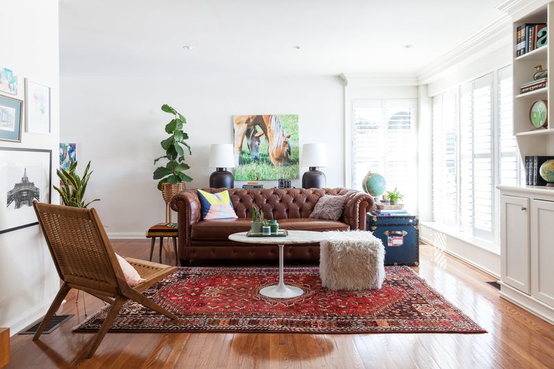 Vintage Rugs On Hardwood